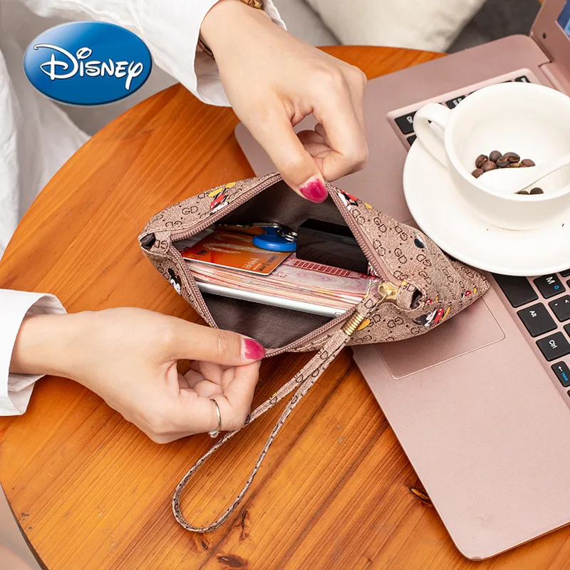 

Disney Female Wallet Mobile Phone Bag Mickey Mouse Wallet Coin Purse Wrist Bag Wholesale Coin Purse Small Purse Fashion Bag