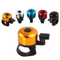 1pc mtb road bike alloy mini loud bicycle bell ping handle button ring bell ring lever cycle push bike bell horn for 20mm bike