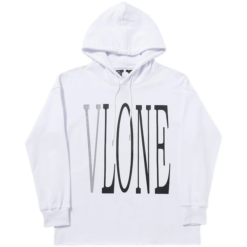 

Vlone High Street 3M Reflective Big V Hoodie Oversize Loose Casual Men's and Women's Hooded Pullover Sweater