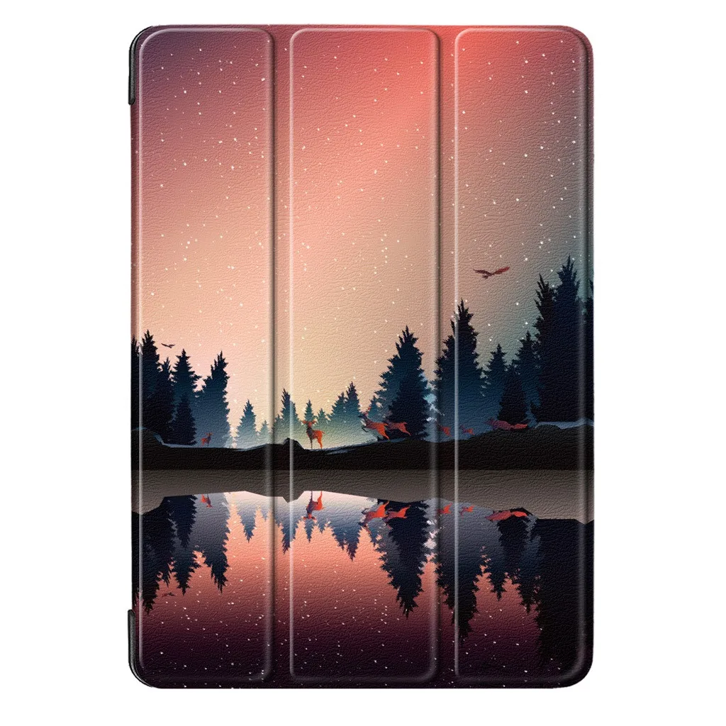 Ouhaobin tablet cases For iPad 10.2 7th Generation Smart Leather Folding Case Cover Stand Tablet Computer Accessories