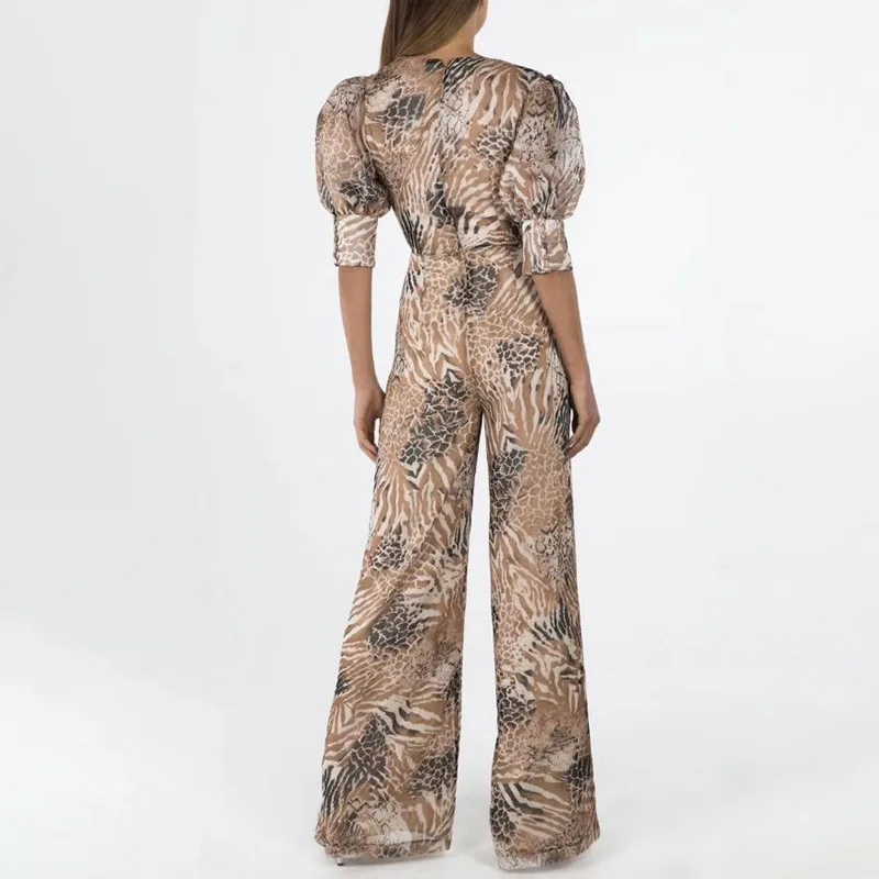 Женские брюки наборы цветочный принт Обрезанные Топы и высокая талия