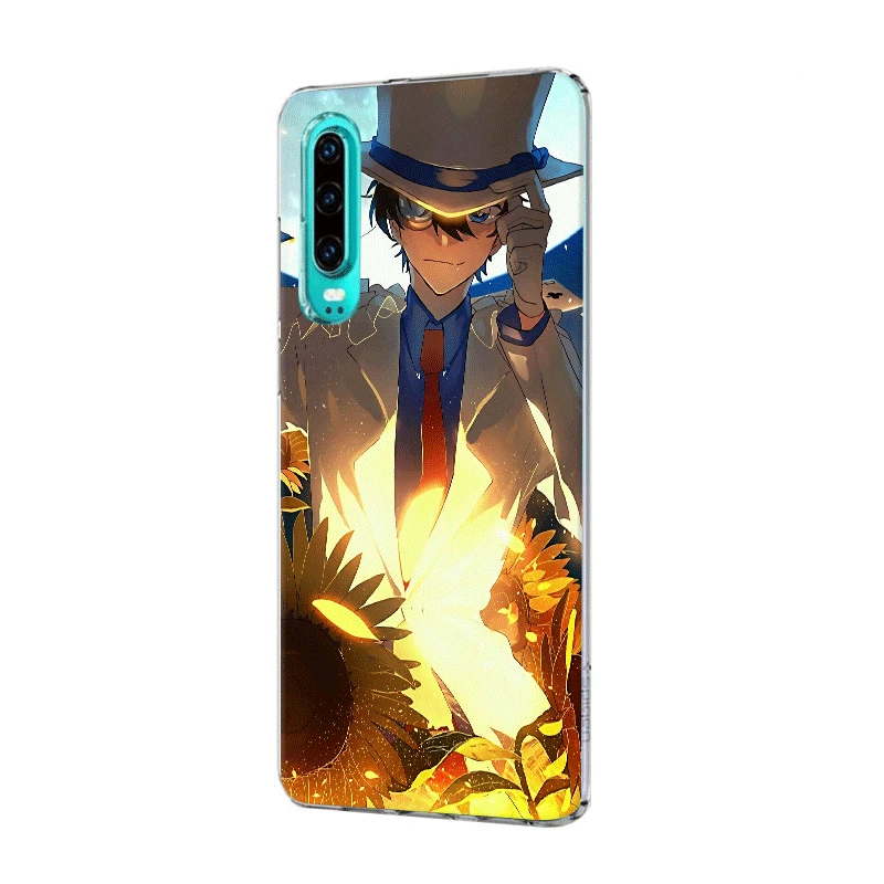 Мобильный телефон чехол для Mate 10 20 Lite Pro Nova 2i 3 3i 4 5i Y5 Y6 Y7 Y9 жесткий Detective Conan