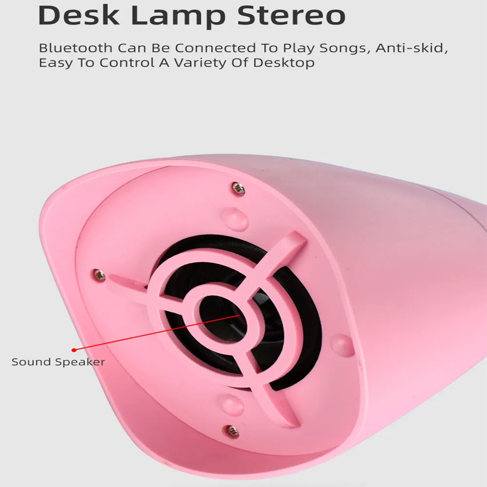 Беспроводная сенсорная Настольная лампа с Bluetooth динамик умный эмоциональный