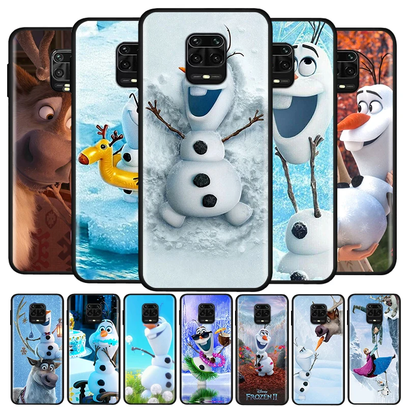 

Disney Frozen olaf For Xiaomi Redmi Note10 10S 9T 9S 9 8T 8 7 6 5A 5 4 4X Prime Pro Max Soft Silicone Phone Case