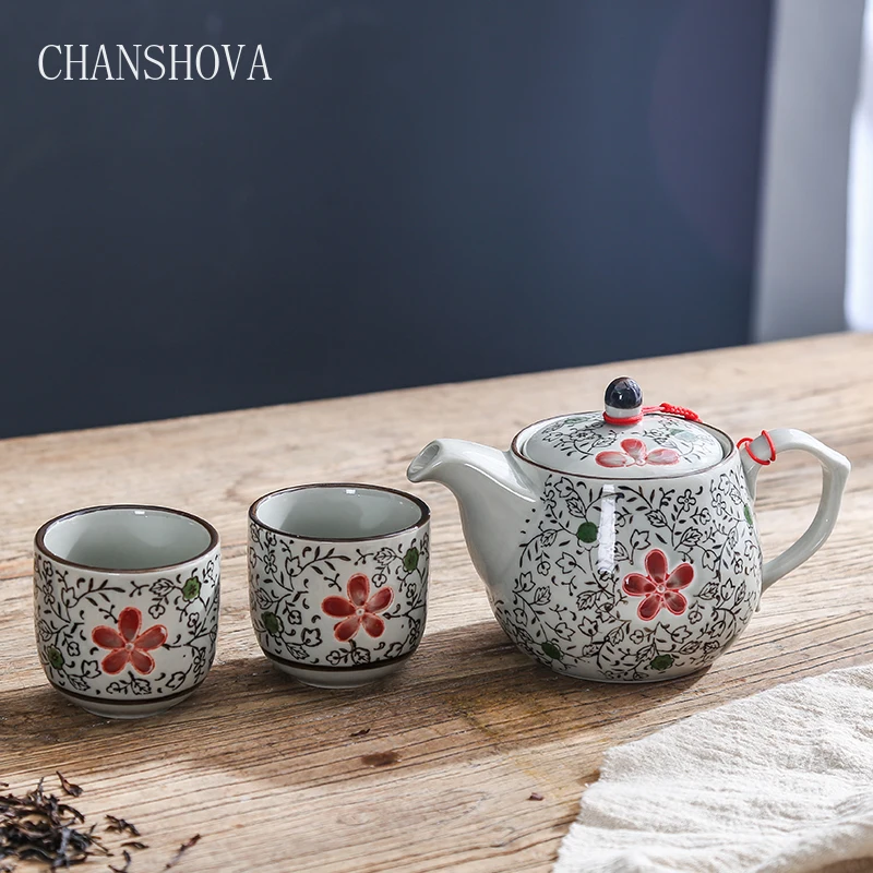 Традиционный китайский чайный сервиз CHANSHOVA с ситечком фарфоровый домашний декор
