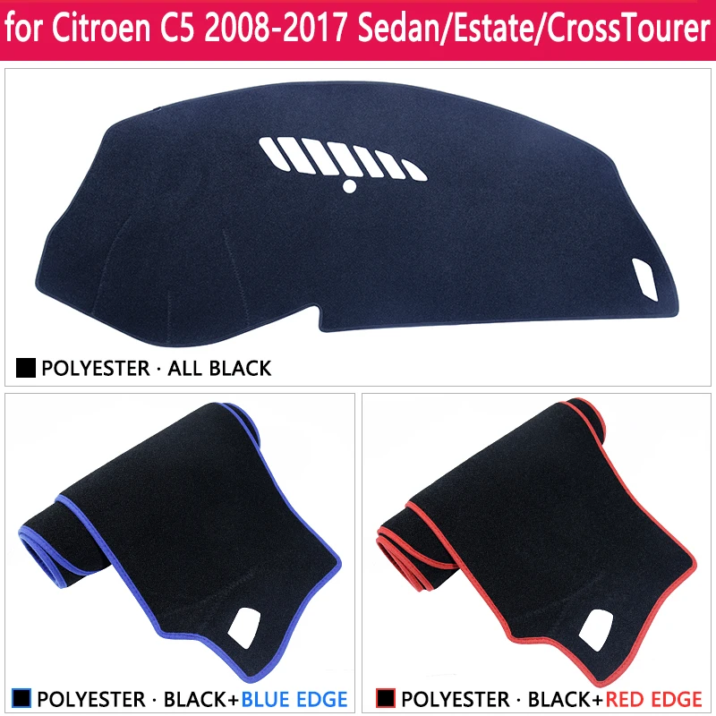 Для Citroen C5 2008 2009 2010 2011 2012 2013 2014 2015 2016 2017 MK2 Противоскользящий коврик для приборной