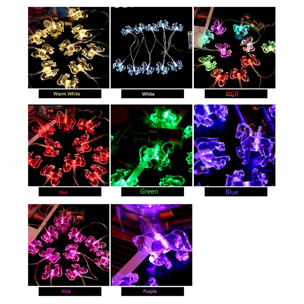 Прозрачные рукава фонарики строка светильник s декоративный 10 светодиодный Тип