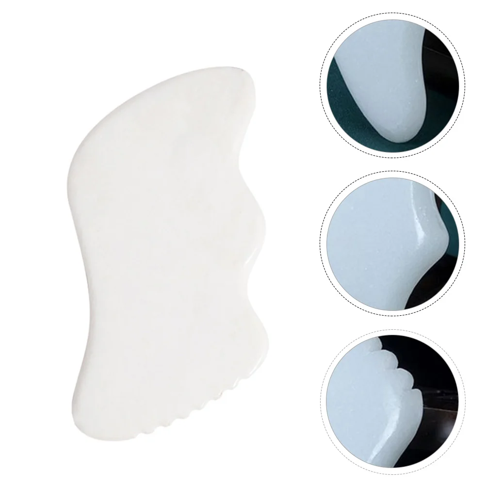 

1pc Scraping Plate Portable Jade stone Multipurpose Scraping Plate Scraping Board