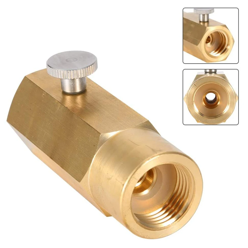 

CO2 Air Adapter Applicable For W21.8-14 Valve CO2 Air Adaptor Connection Kit