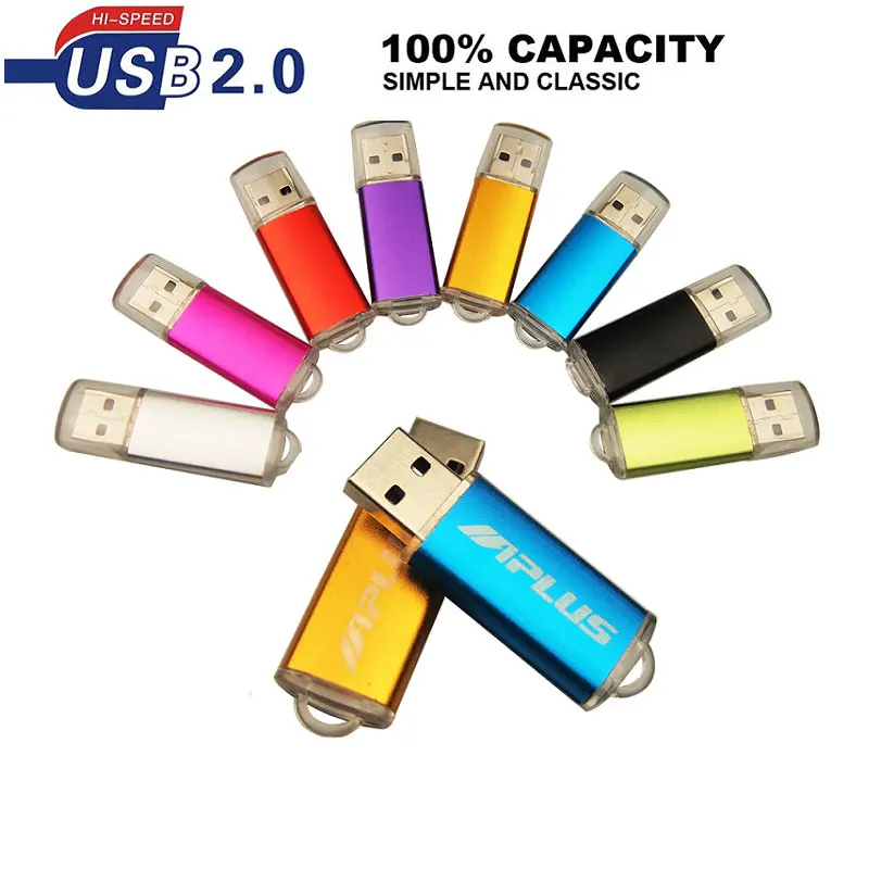 Мини USB флеш накопитель 4 ГБ 8 16 32 64 флешка металлическая Usb карта с памятью