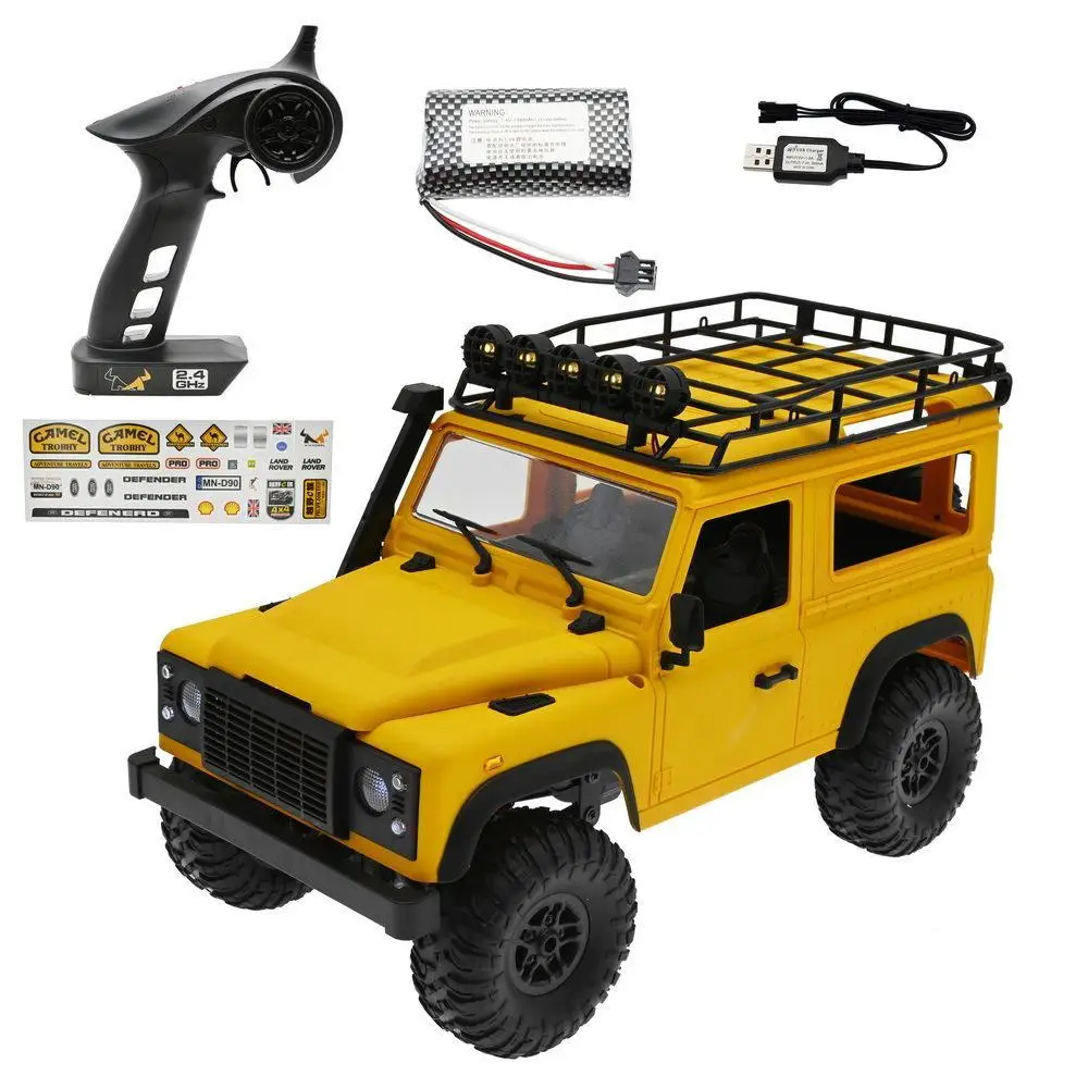 Enlarge 1/12 Rc Mn98 Rock Crawler 2.4g With Led Upgraded Version Excellent Off-road High-speed Vehicle Climb Rock Grade For Boys