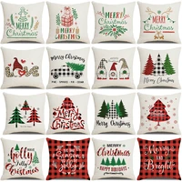 christmas decoration cover 4545 pillowcase sofa cushions home decor new year 2020 throw pillows for bedroom