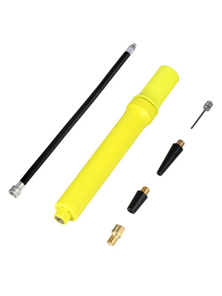 

Ручной воздушный насос для баскетбола, футбола, мячей для упражнений с иглой, йоги, футбола, надувается воздушный насос, портативный насос д...