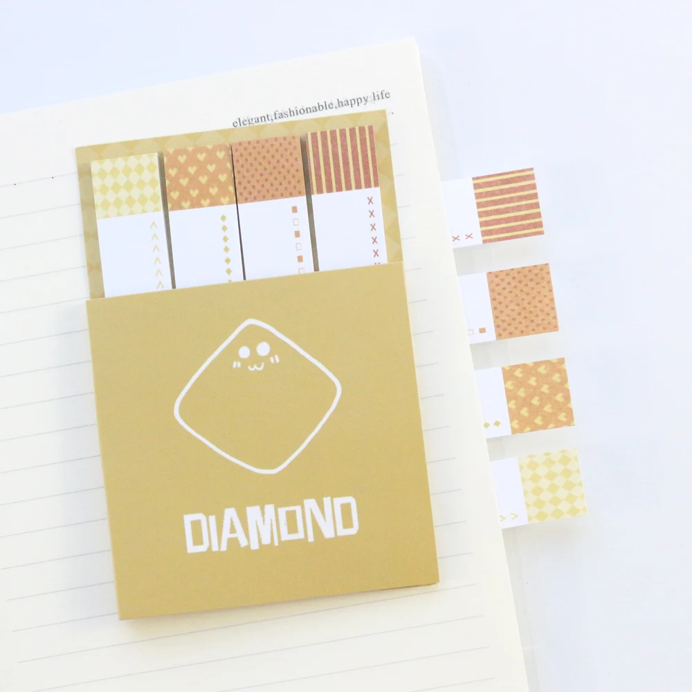 Domikee Новый Классический корейский мультфильм школы липкий индекс этикетки