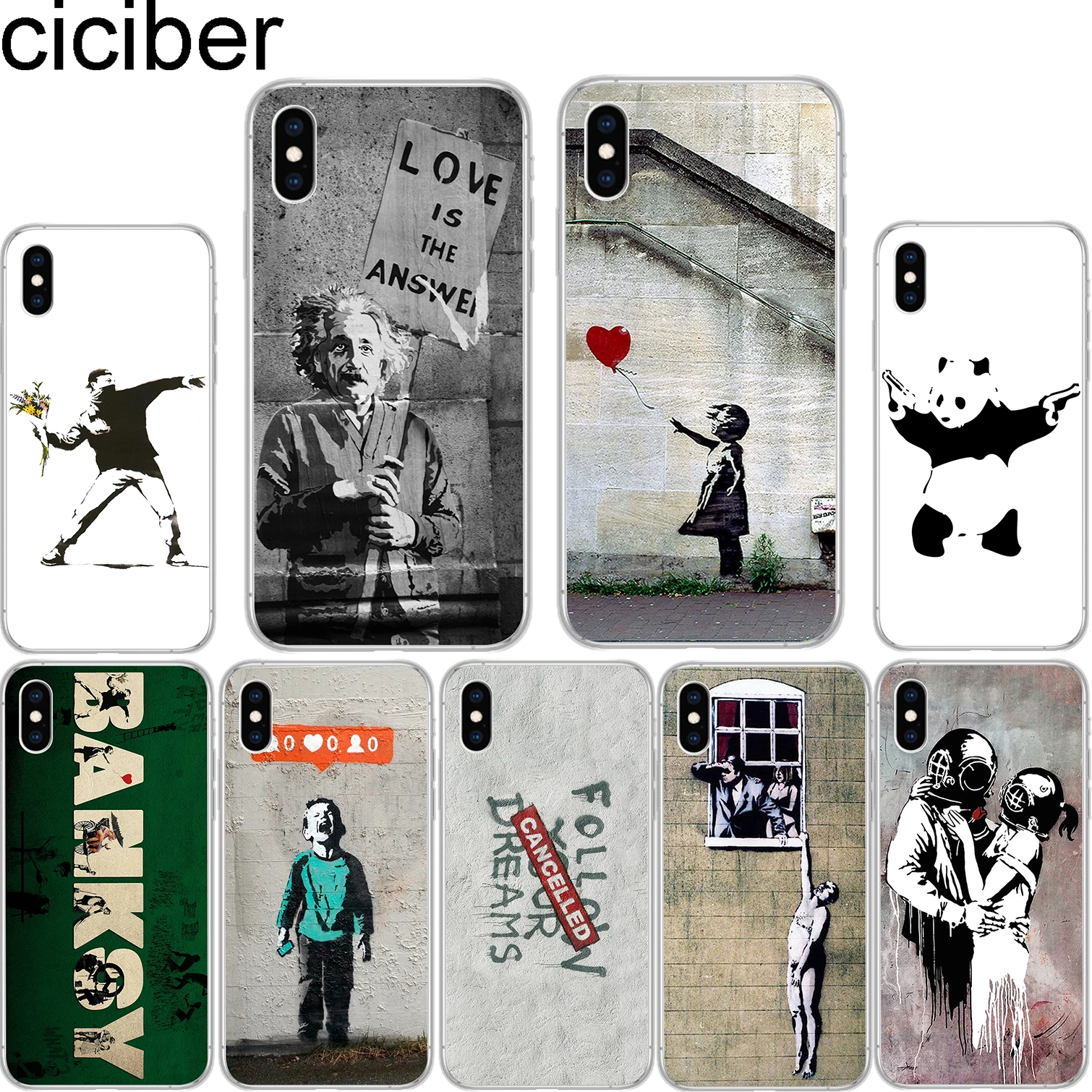 Мягкий чехол ciciber для iPhone 11 Pro Max 6 6S 7 8 plus SE X XS XR|Бамперы| |