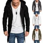 Кофта Мужская Осенняя на молнии, с длинным рукавом