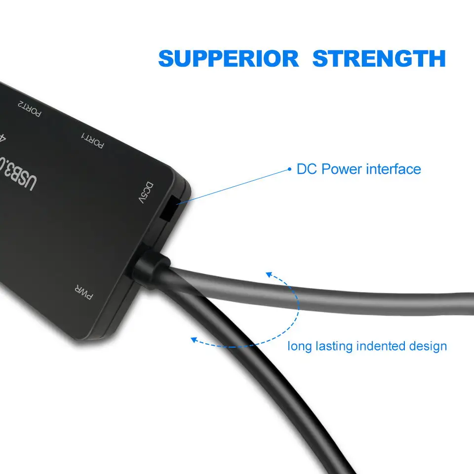 Micro USB Hub 3 0 высокоскоростной 4 порта Usb адаптер мульти концентратор 5 Гбит/с Mni
