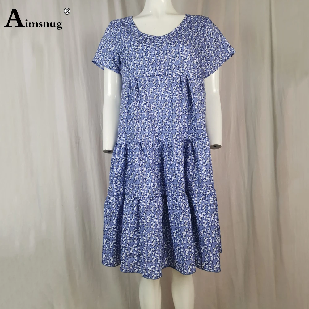 

Womens Leisure Short Dress Vestidos 2020 New Flower Print V-neck Sleeveless Casual Loose Dresses Cascading Ruffle Chic Dress