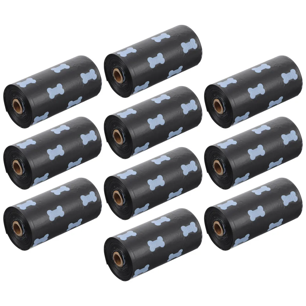 10 рулонов мешок для сбора отходов домашних животных выгула собак корма