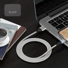 Кабель USB Type-C со светодиодной подсветкой, для Samsung S10, S9, быстрая зарядка 3,0