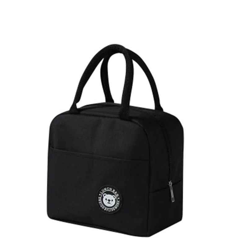 

Insulation lunch box bag hand carry heat preservation portable elementary school rice bag aluminum foil insulation bag