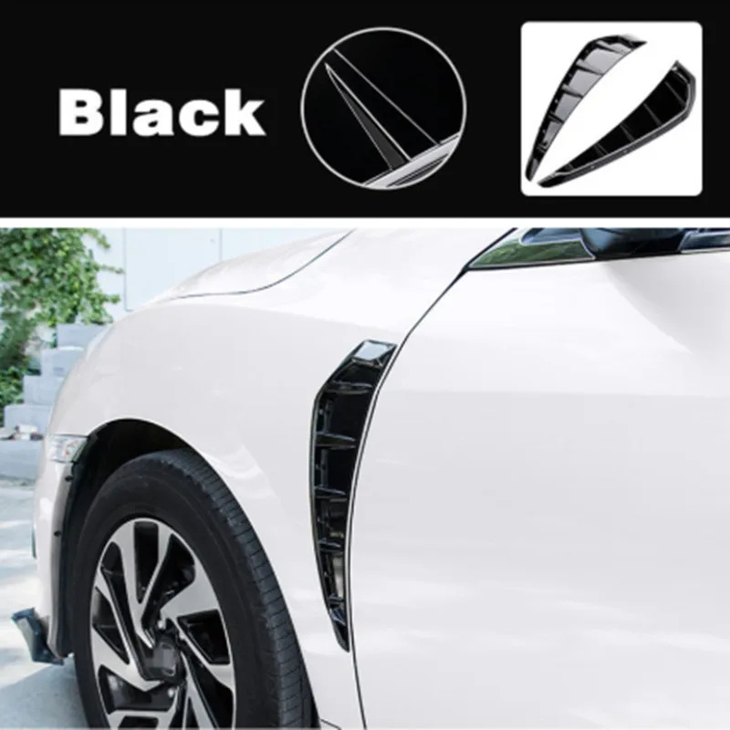 

Боковой маркер автомобиля, крышка потока воздуха, раскрыватель крыла, воздушное крыло, вентиляционное отверстие, украшение для HondA Civic Sedan/...