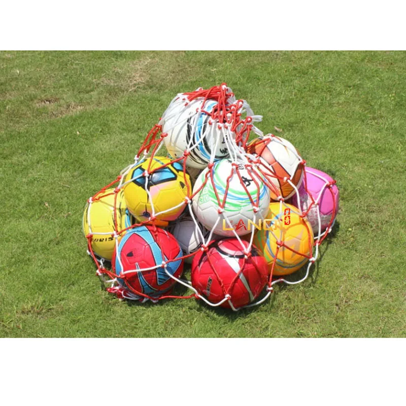 Портативная Сетчатая Сумка для футбольного мяча большой размер баскетбола