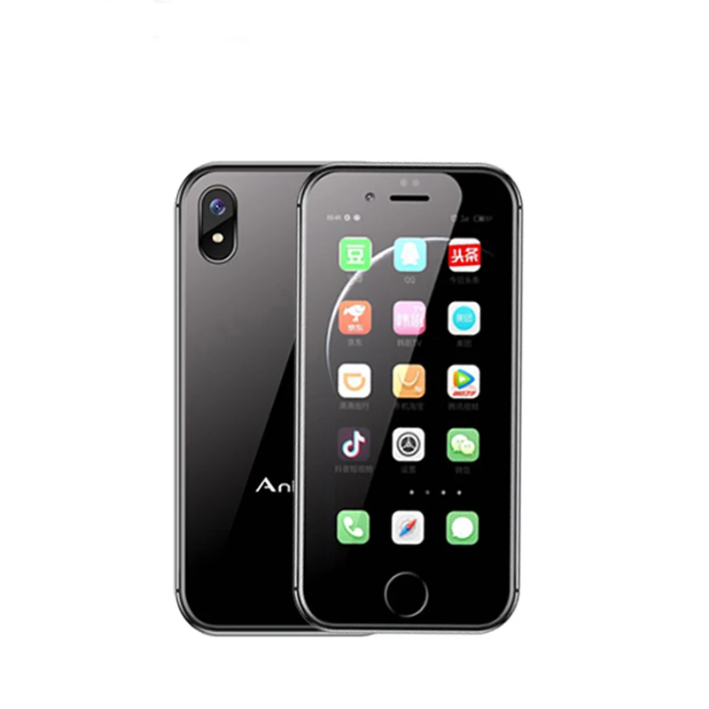 Оригинальный мини смартфон Anica i8 Android 6 0 2 45 дюйма сотовый телефон WCDMA 3G Wi Fi GPS