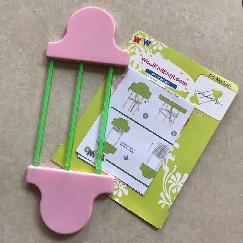 Бесплатная доставка пластиковый ткацкий станок для плетения простой инструмент