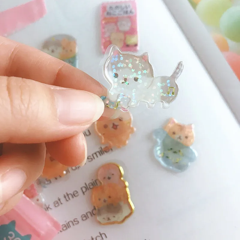 50 шт. Rilakkuma Sumikko Gurashi прозрачный журнал Декоративные наклейки для скрапбукинга |
