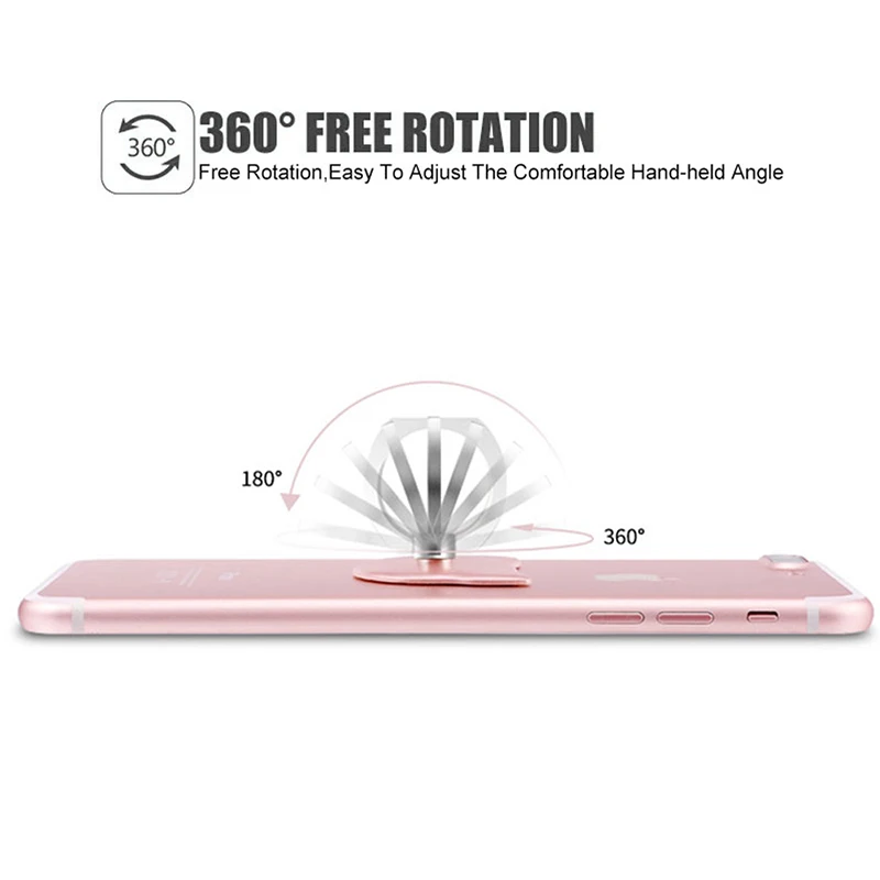 mobile phone ring holder telephone cellular support accessories smart round phone finger stand socket holder for iphone 8 xiaomi free global shipping