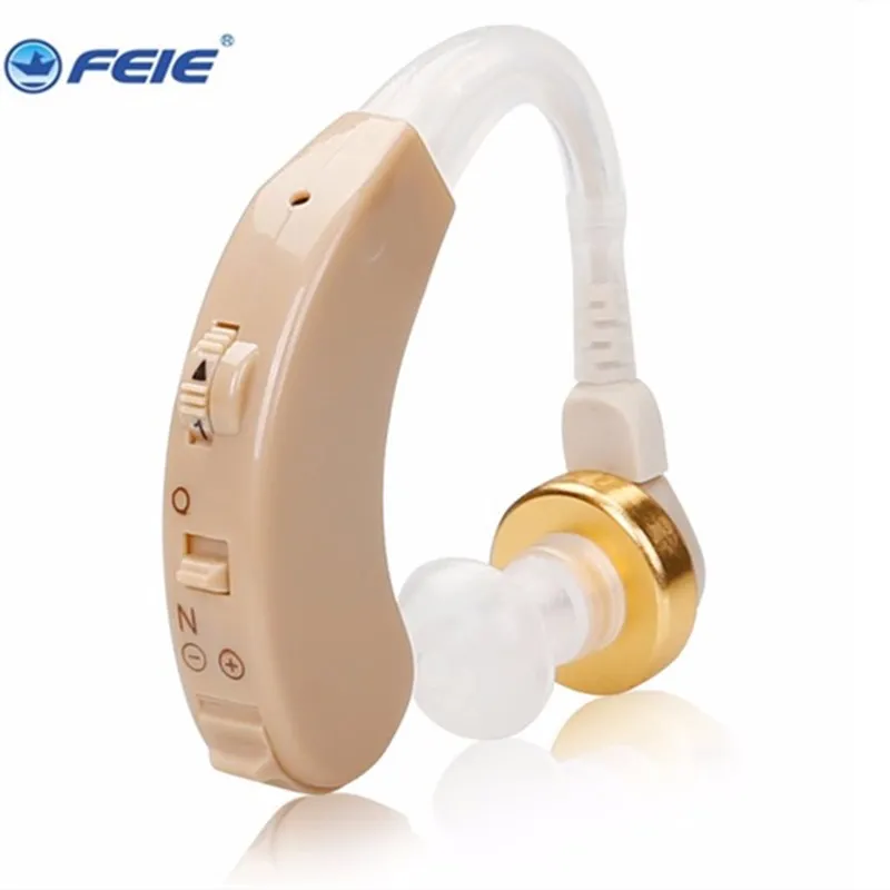 

S-138 BTE звуковой слуховой аппарат усилитель слуховые аппараты Усиление звука Невидимый регулируемой громкостью тон медицинская для пожилых ...