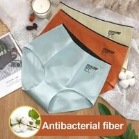 high waist seamless cotton underwear new japanese and korean womens briefs honeycomb antibacterial ventilate tighten abdomen