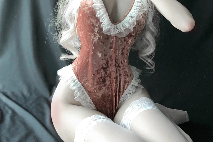 Симпатичный костюм для косплея аниме Банни девочки Униформа на Хэллоуин женский