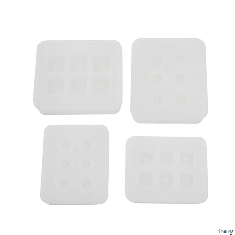 

Jewelry Sphere Square body Pendant Casting Mold Tools Silicone Resin Craft DIY