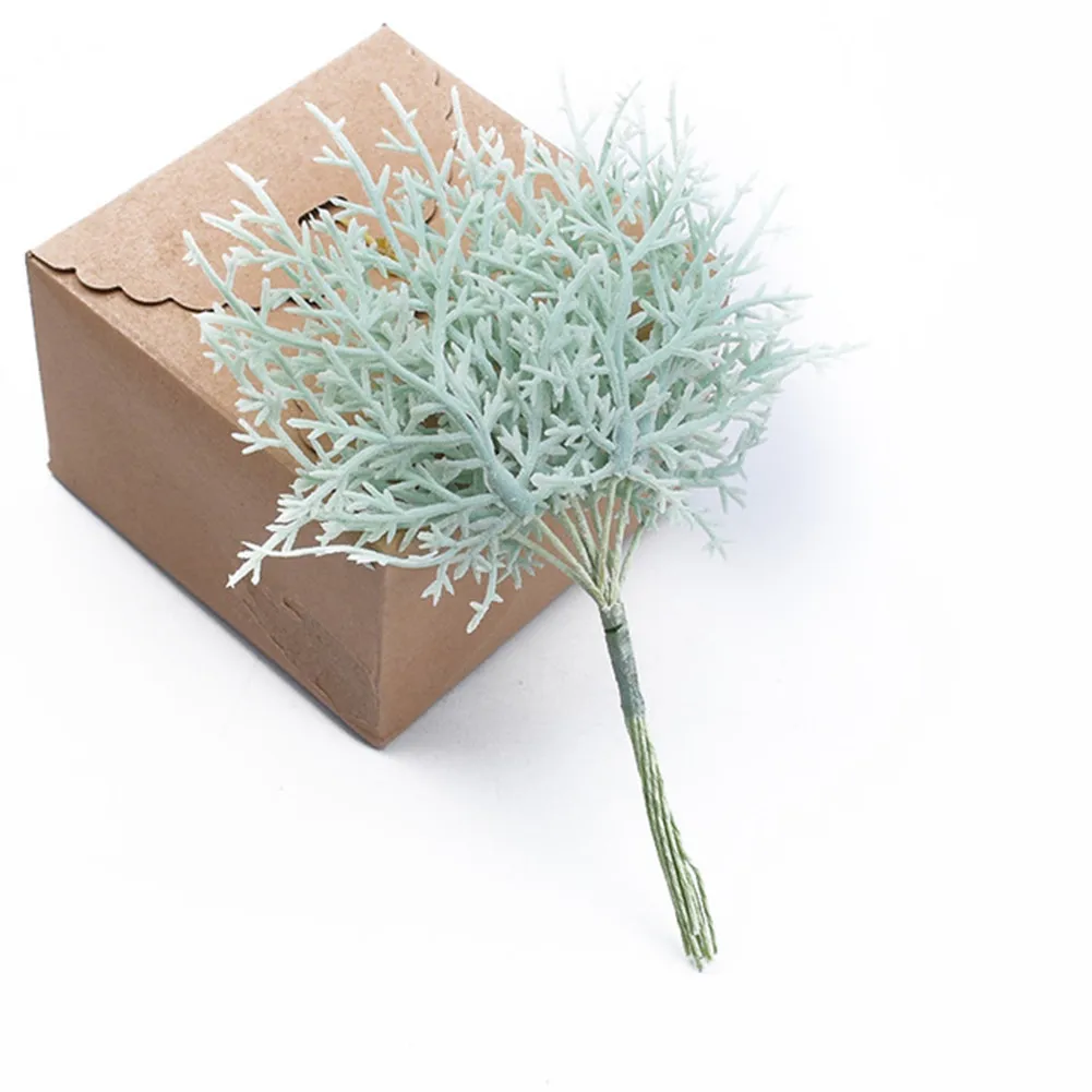 

10pcs/Bundle Artifiical Plant Artificial Flower Branch Plant Gift Box Ornament