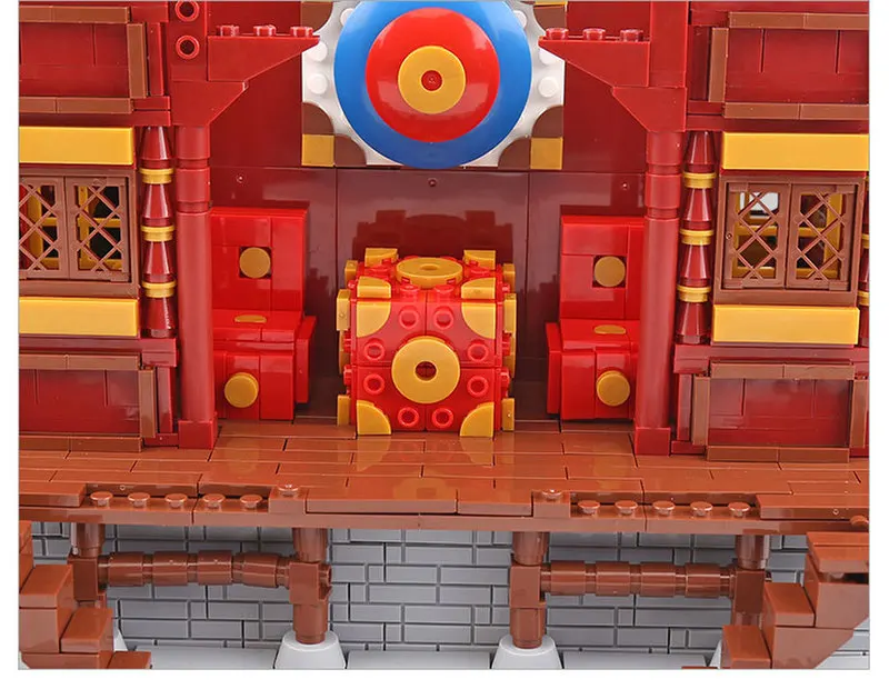 

3820PCS XINGBAO 01020 Chinese Old Theater Set City Creator Street View MOC Model Building Blocks Birthday Gifts Toys for Kids