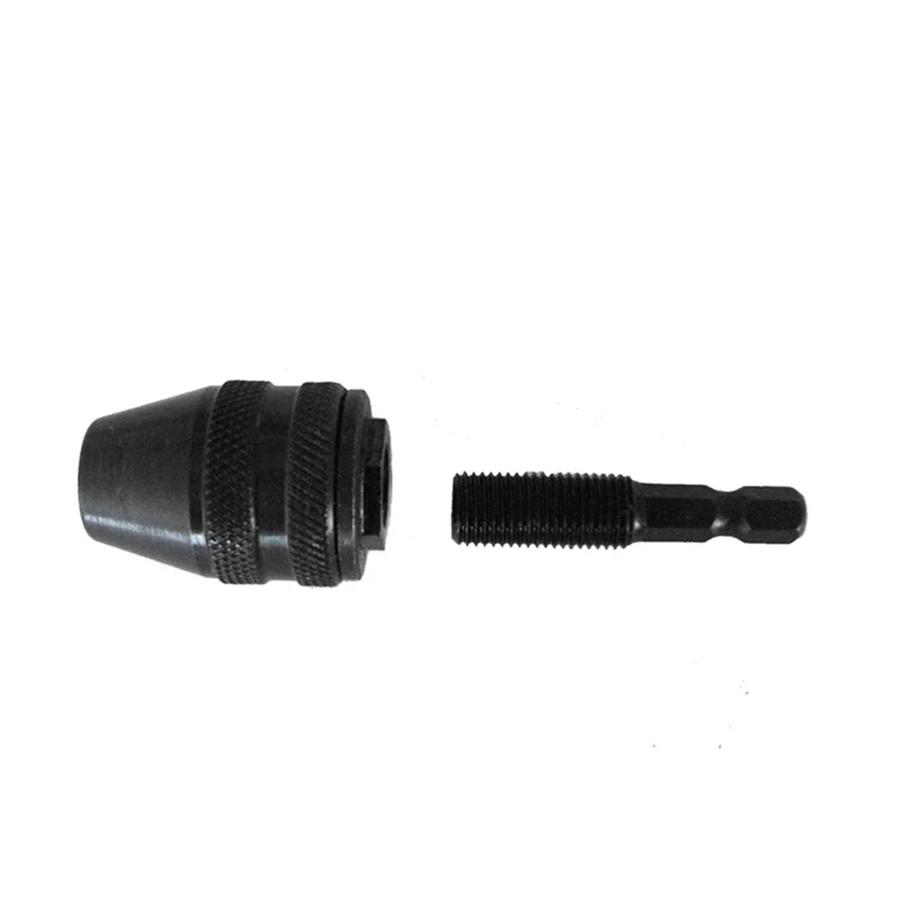 

8mm Drill Chuck Quick Change Screwdriver Tool Hex Handle Keyless Accessories Impact Adapter Converter Driver Woodworking Tools (