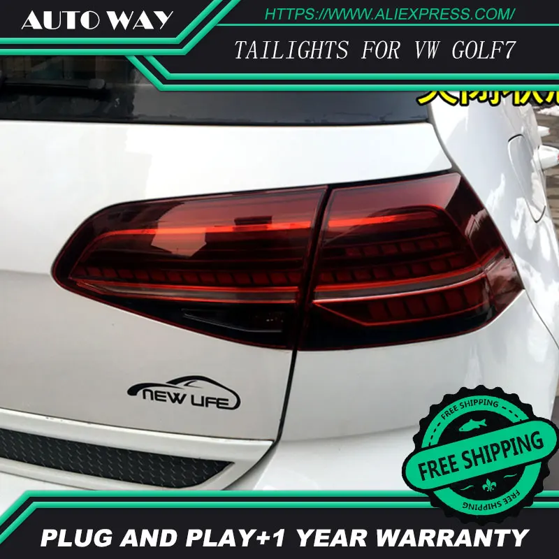 Чехол для стайлинга автомобиля Volkswagen VW Golf 7 MK7 Golf7 Golf7.5 MK7.5 задний фонарь
