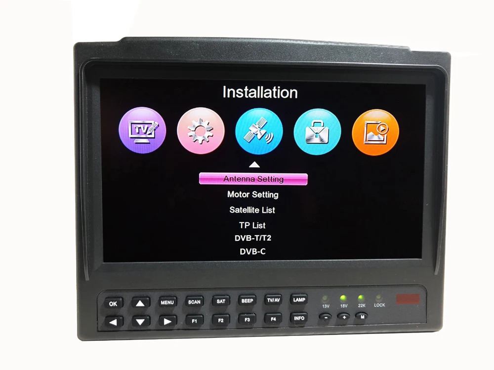 KPT 717ST DVB S2 T/T2 C комбо лучше Satlink 6980 Цифровой спутниковый Finder метр h.265 satlink ws 6933 SATLINK ST