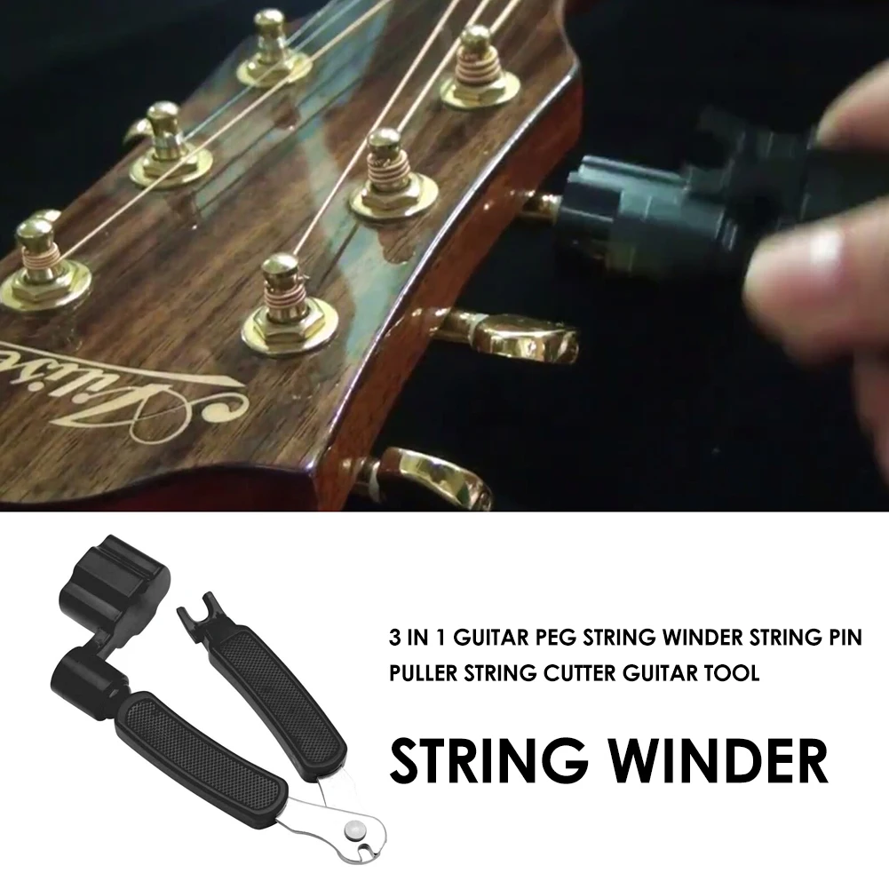 

Guitar Tuning Tool Guitars Bridge Remover Pin Puller Winder Stringed Instrument Musical Enjoyable Instrument Supplies