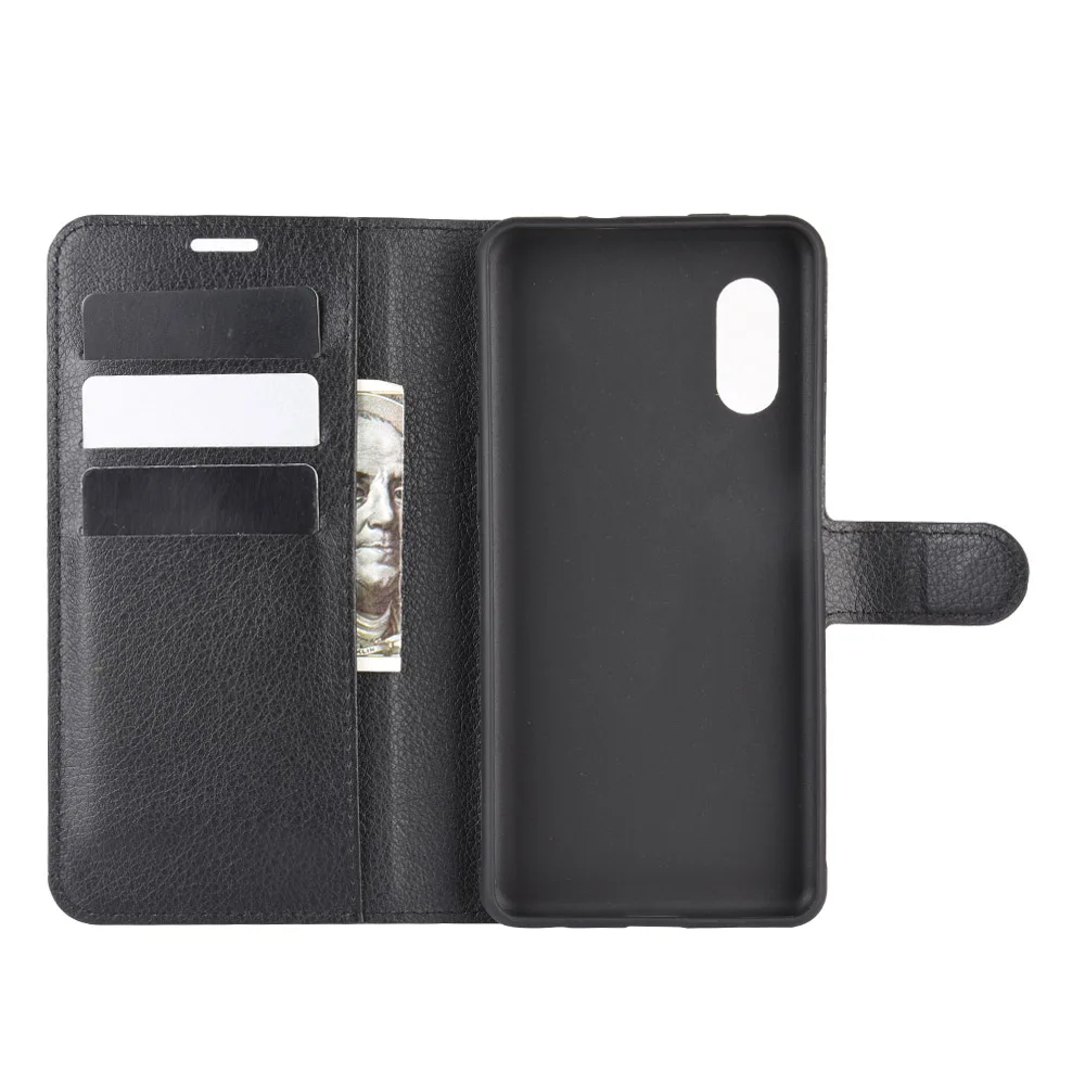 for galaxy xcover pro case luxury pu leather wallet stand flip case for samsung galaxy xcover pro sm g715fn sm g715f 2020 6 3 free global shipping