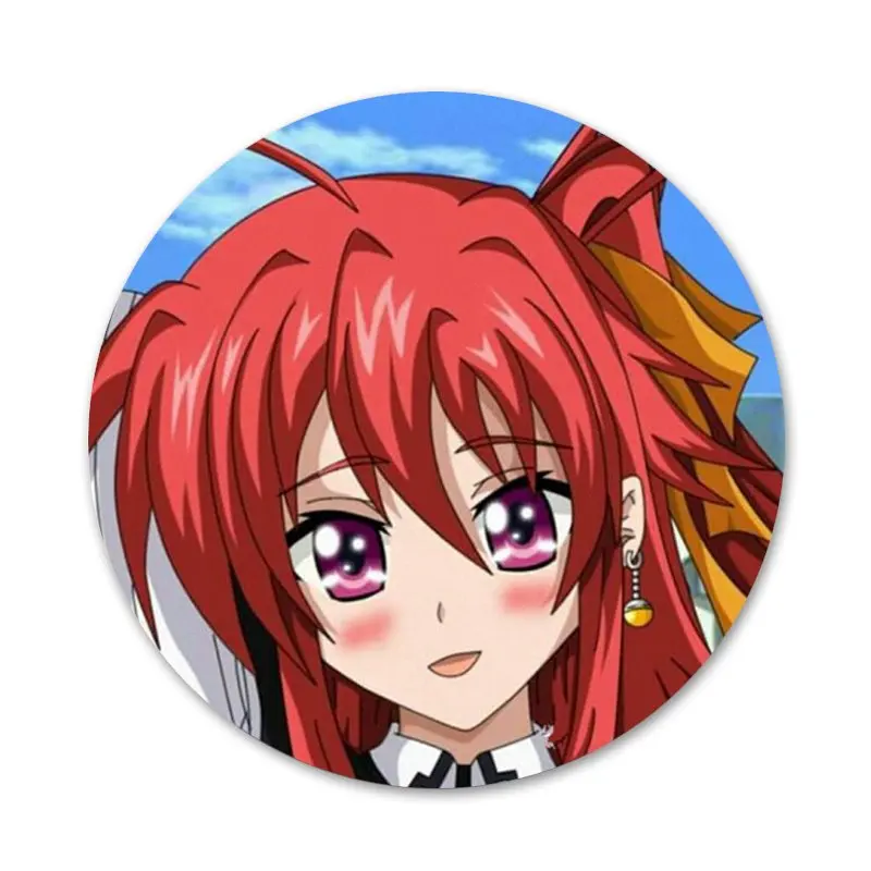 Значок Akeno Rias Gremory для старшей школы DxD значок одежды украшение рюкзака подарок |
