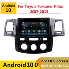 2 Гб ОЗУ Android автомобильное стерео для Toyota Fortuner Hilux 2007 2008 2012 2014 радио навигация GPS мультимедийный плеер головное устройство
