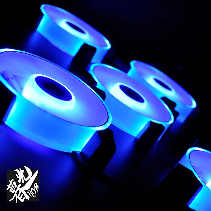 Aigo Новый 4pin12v аура синхронизация Rgb вентилятор пакет 120 мм Led Pc Настольный