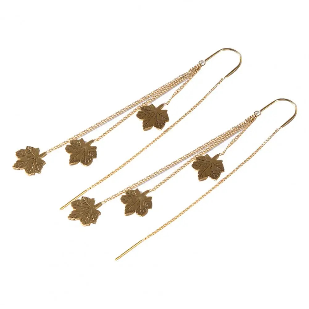 

New Arrival!!! Hook Earrings Eco-friendly Attractive Lovely Fall Autumn Earrings for Outfit