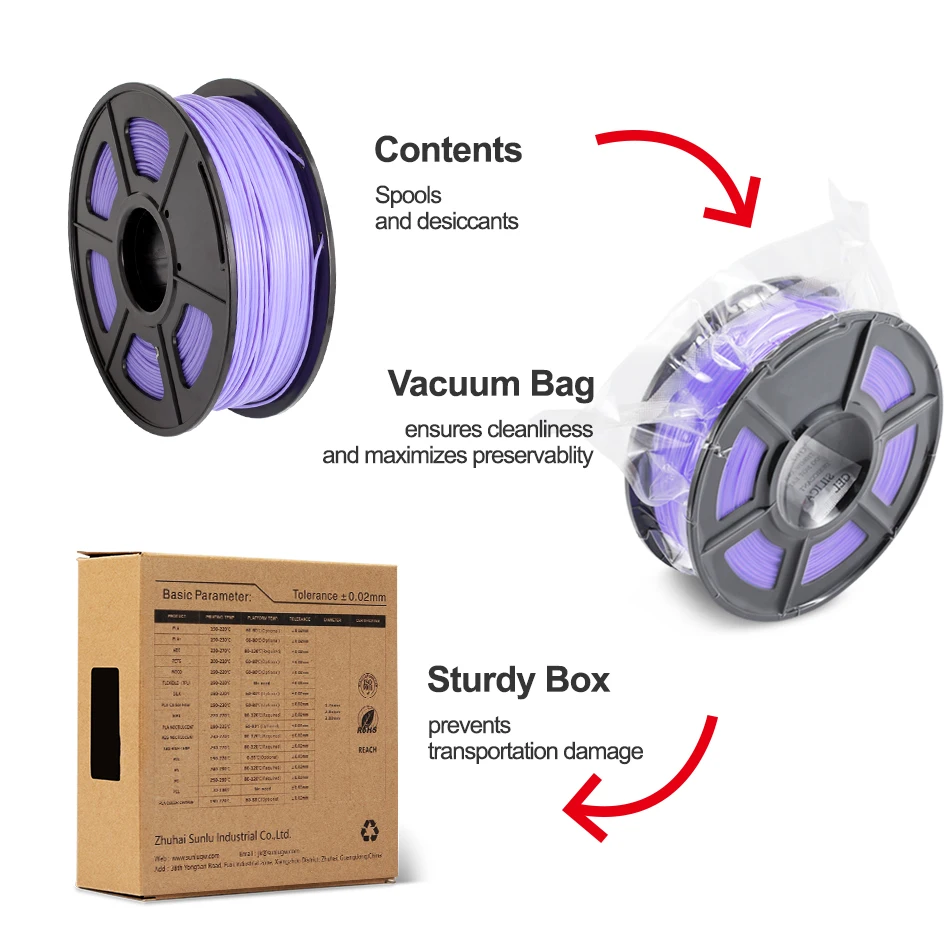 AW 3D PLA Filament 1.75MM Tolerance +/-0.02MM With Spool FDM 3D Printer and Printing Pen Material Bright Color 100% Zero Bubbles