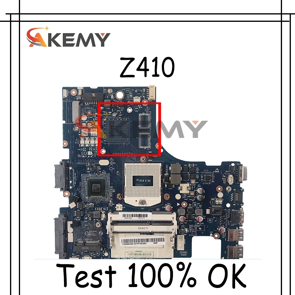 

Материнская плата для ноутбука LENOVO IdeaPad Z410 14 дюймов материнская плата 90004457 AILZA NM-A181 SR17E