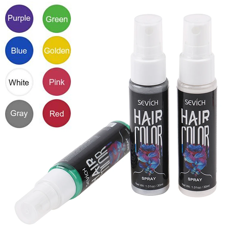 Liquid Hair Spray Unisex Party Cosplay Temporary Color Dye Styling | Красота и здоровье