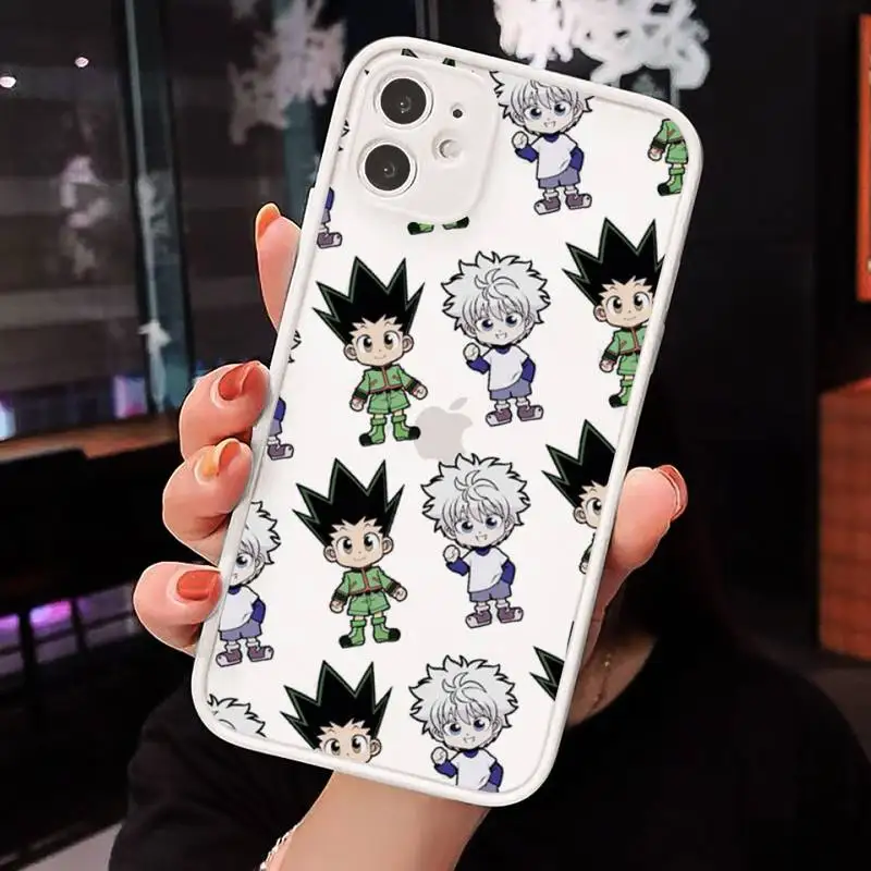 

Hisoka Anime Hunter X hunter Cute Phone Cases matte transparent For white iPhone 7 8 x xs xr 11 12 pro plus max mini